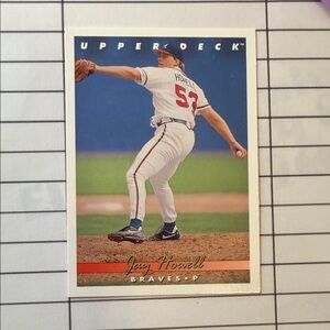 Upper Deck Baseball Card - Jay Howell